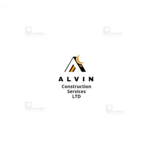 logo design by lyanweb for Alvin Construction